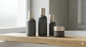Recipiente cosmetice premium cu design minimalist din categoria Wellness & Îngrijire Senzuală.